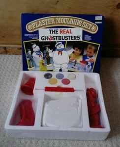 Vintage THE REAL GHOSTBUSTERS Plaster Moulding & Painting Set *SEALED c1988* - Picture 1 of 4