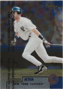Topps Finest Derek Jeter 1999 Salón de la Fama de los Yankees de Nueva York (B7) - Imagen 1 de 1