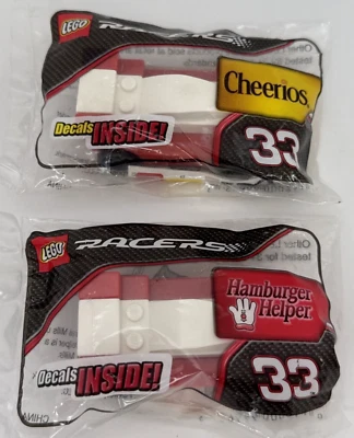 LEGO Racers-Promo Cheerios Hamburger Helper - 2 Sealed Sets - Racing Cars, FR/SH - Image 1 of 3