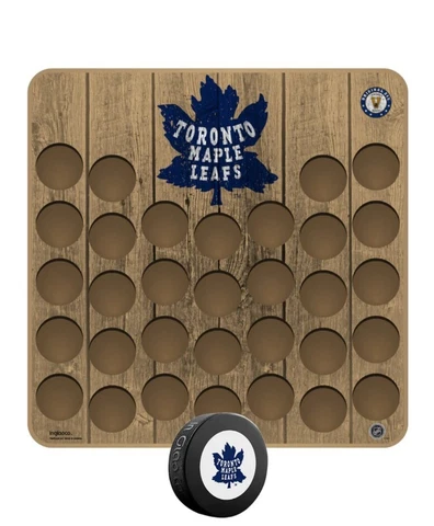 NHL Vintage Toronto Maple Leafs Hockey Puck Wall Display 24" x 24" - NEW Cover