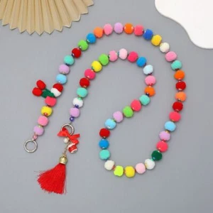 Stylish Beaded Phone Lanyard Autumn/Winter Phone Accessories - Photo 1 sur 7