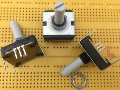 50k Lin 22mm 0.75W PCB Panel Potentiometer 6mm Slotted Shaft Bourns PC Multi Qty - Image 1 of 4