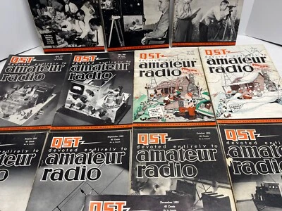 QST - Amateur Radio Magazine 1953 - Complete 12 Issues - Image 1 of 4