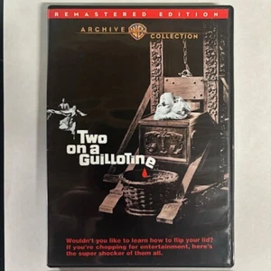 Two on a Guillotine: DVD (1965) Warner Bros. Archive Collection Remastered - Imagen 1 de 3