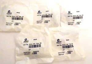 **Lot Of 5** LAWSON 59845 3/8" UNION PARKER A-LOK STAINLESS STEEL FITTING - Picture 1 of 3