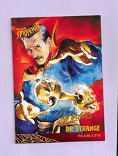 Spider-Man Fleer Ultra 1997 signed card 44 Dr. Strange - Ray Lago