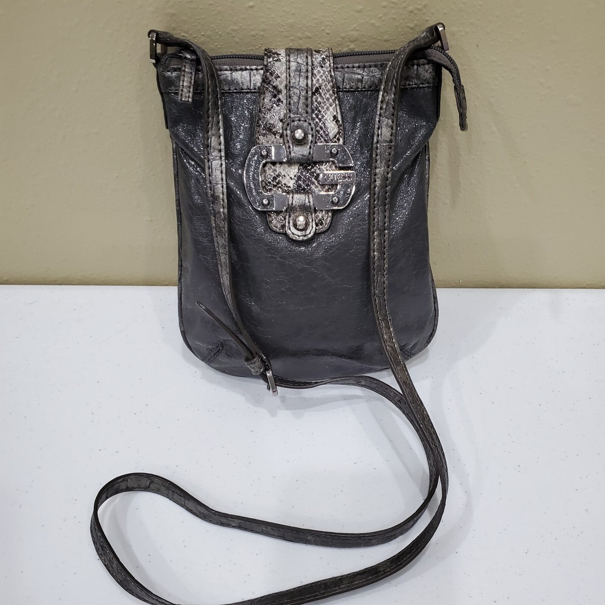 Bolso Bandolera Guess Bolsos Y Carteras GUESS Bandolera Gris Para