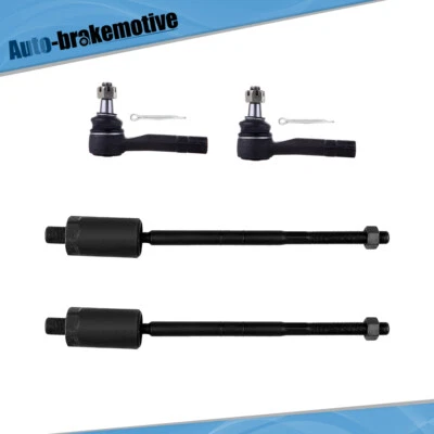 Eslabones de barra de amarre delantera interior exterior 4 piezas para Mercury Mountaineer 2002-2005 2x4 4x4 Foto 1 de 4