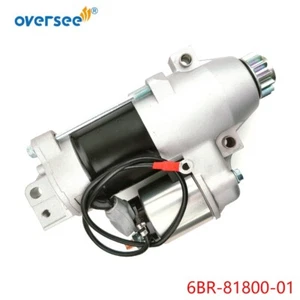 6BR-81800-01 Starting Motor Assy For Yamaha Outboard 150-250 Hp 4-Stroke - Picture 1 of 6