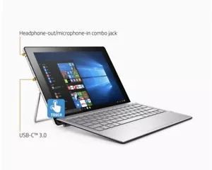 HP Elite x2 1012 G1 2in1 Tablet Touch M7-6Y75 8GB RAM 256GB SSD 4G LTE Win 10Pro - Picture 1 of 3