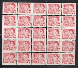 1967 #457b 4¢ CENTENNIAL ISSUE MINI PANE of 25 VFNH - Picture 1 of 2