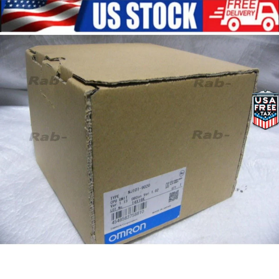 ONE OMRON CPU UNIT NJ101-9020 NJ1019020
