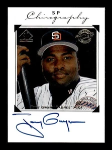 Quirografía Tony Gwynn 1998 SP auténtica #TG - Imagen 1 de 2
