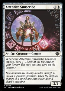 X4-NM-MTG-Playset-The Lost Caverns of Ixalan-Attentive Sunscribe-0004 - Picture 1 of 1