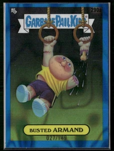 2024 Topps Chrome GPK Garbage Pail Kids S7 Blue Lava #290b Jim Nauseum /149 - Picture 1 of 2