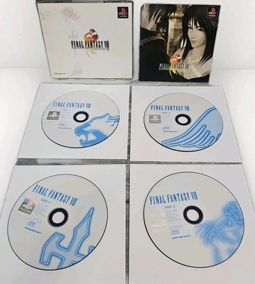 Final Fantasy VIII (Japanese Version) Sony PS PlayStation 1 - 1999 PS1 Game - Image 1 of 4