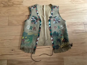 40er Jahre verbesserte Orden der Rotmänner Lederweste - Bild 1 von 10