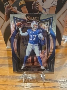 Josh Allen 2024 Panini Select 34 Silver Prizm Concourse - Bild 1 von 3