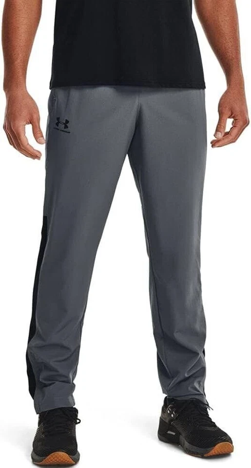 Under Armour Men's Vital Woven Pants - Black/Onyx White-001, X-Large (1352031)