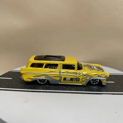 2012 Hot Wheels HW Performance #8/10 8 Crate Wagon Mooneyes Yellow NM - Image 1 of 4
