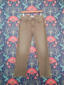 Jeans Etica Denim Verde Oliva Hea Tiro Medio Pierna Recta 26 - Imagen 1 de 5