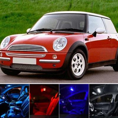PREMIUM MINI COOPER S JCW R50 R53 INTERIOR FULL UPGRADE LED LIGHT KIT PACKAGE - Image 1 of 4