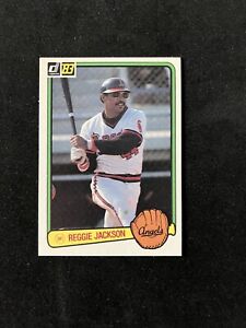 1983 Donruss #115 Reggie Jackson Baseball Card Very Sharp