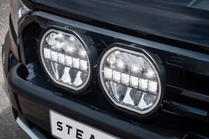 STEALTH LED TWIN 9" LUMINOUS LED BUMPER SPOT LIGHT KIT FOR FORD RANGER T8 18-22 - Afbeelding 1 van 7