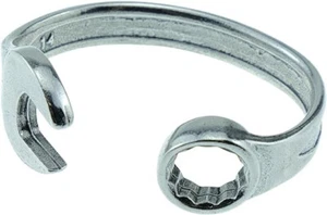 1997 22. Hochzeit Schlüssel Schraubenschlüssel Armreif Armband gestempelt mit EST 1997 Suche th - Bild 1 von 4