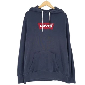 Sudadera Vintage Levis Para Hombre Con Capucha Azul Xy7 Talla L - Imagen 1 de 7
