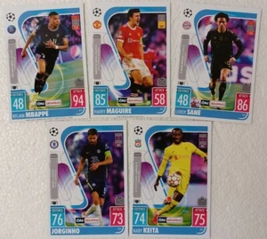 Topps UEFA Champions League Match Attax 2021/22 On Demand Card Set of 5 PACK 3 - Picture 1 of 1