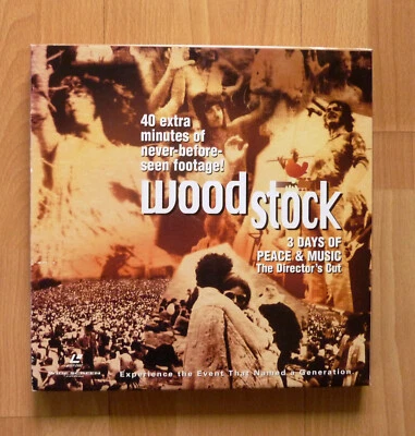 Woodstock Laserdisc LD Boxset 1970 Jimi Hendrix sehr gut - Bild 1 von 3