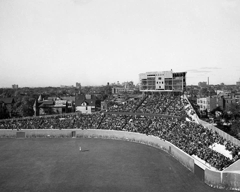 1937 Chicago Cubs WRIGLEY FIELD Glossy 8x10 Photo Centerfield Print Poster Cover