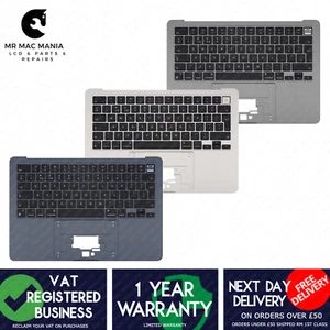 Clavier et rétroéclairage MacBook Air A2681 Topcase M2 2022 13,6" UK - Photo 1/9