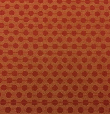 OUTDURA ECHO NECTAR RED JACQUARD OUTDOOR INDOOR FABRIC BY THE YARD 54"W  - Image 1 of 4