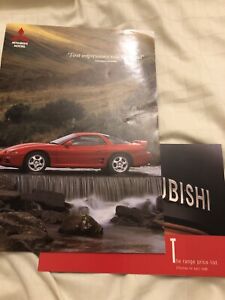 MITSUBISHI 3000GT 1996 Brochure & 1998 Price list