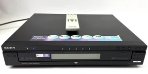 Sony DVP-NC875V 5 Disc DVD CD Player Changer Carousel w/ Remote Black Tested - Picture 1 of 20