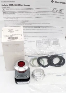 Allen-Bradley 800T-NX1330 ser. Pulsante illuminato a T - Foto 1 di 5
