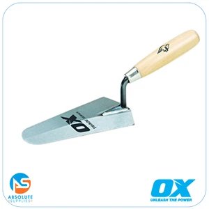 OX-T017718 OX Trade Gauging Trowel - Wooden Handle 7''/180mm - Picture 1 of 4