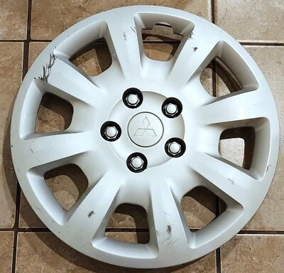 (1) 原始设备制造商 2006 - 2009 三菱 Galant 16 英寸轮毂盖车轮盖 #0B 4252A072ZZ — 第 1/4 张图片