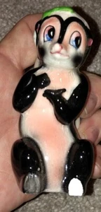 salt shaker skunk novelty replacement figurine MCM Kitsch VTG - Picture 1 of 5