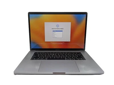 APPLE MACBOOK PRO TOUCHBAR 2018 A1990 i7 2.6GHz 16GB 512GB Grade D - Image 1 of 4