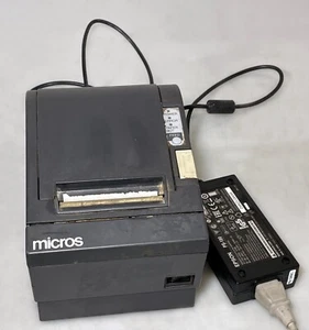 Epson TM-T88II M129B Thermal Printer Micros IDN INTERFACE PS-180 Power Supply - Picture 1 of 9