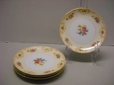 Juego de 4 platos de ensalada Noritake China Ramona patrón 6504 Japón 7-3/8 Foto 1 de 4