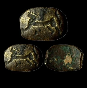 Ancient Mesopatamia Near East Lion Panther Signet Seal Antiquity w/COA Artifact - Picture 1 of 5