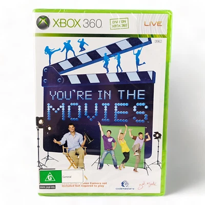 You're In The Movies🕹️Microsoft  XBOX 360 Game PAL NEW SEALED - Image 1 of 3