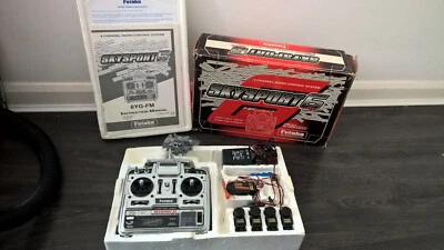 FUTABA RADIO SKYSPORT T6YG 35mh TRANSMITTER RECEIVER SET PLANE HELICOPTER SERVO - Image 1 of 4
