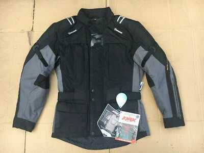 Akito Track Mens Textile Waterproof Motorcycle Motorbike Jacket 36" Chest (J30) - Image 1 of 4