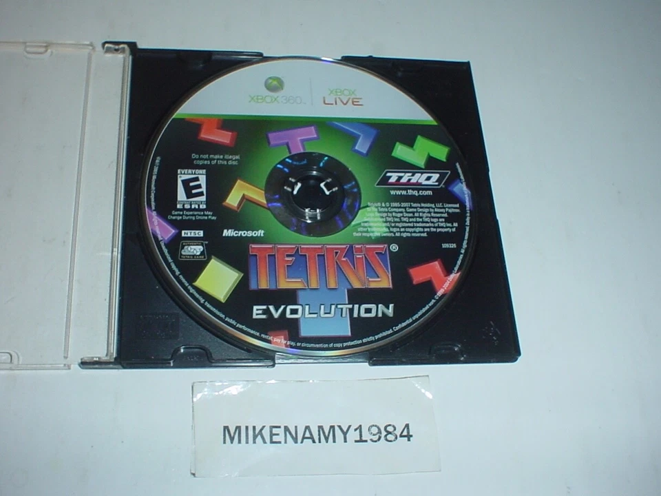 TETRIS EVOLUTION puzzle game disc in plain case - Microsoft XBOX 360 - Image 1 of 1
