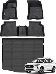 Jenofa Car Floor Mats & Cargo Liner for 2020-2024 Ford Escape (NO Hybrid) 194 - Picture 1 of 6